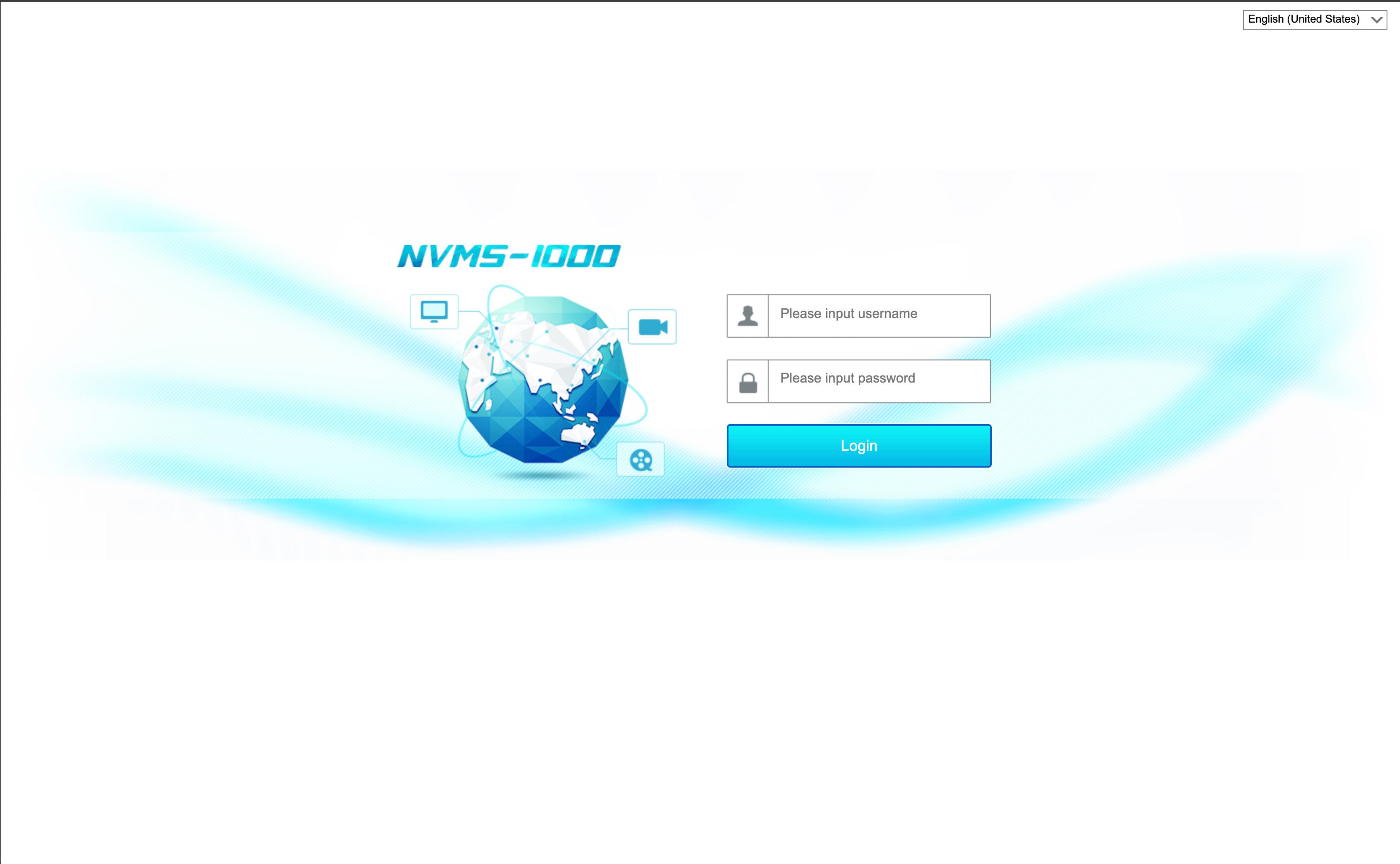 NVMS-1000 Login